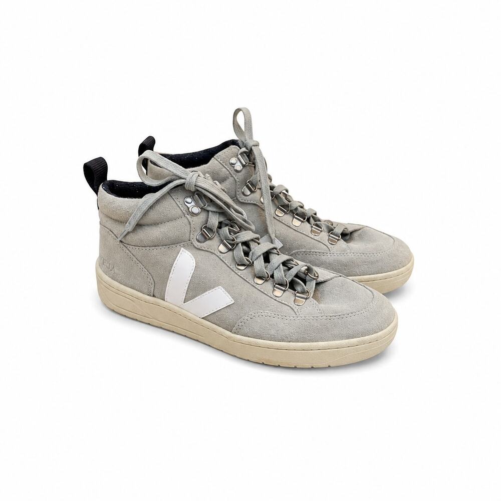 VEJA Roraima Gray Suede High Top Sneakers Women’s Size 8 EU39 Casual